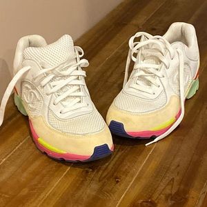 Authentic Chanel Sneakers size381/2